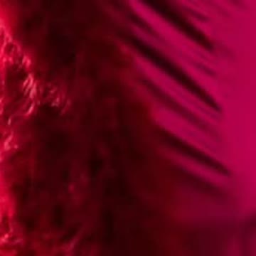 Red feather swatch